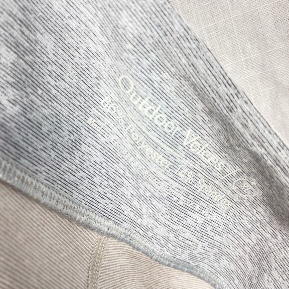 OUTDOOR Voices 7/8 Dip Dye Oatmeal/Tea Tree/Ash XL - Picture 14 of 15